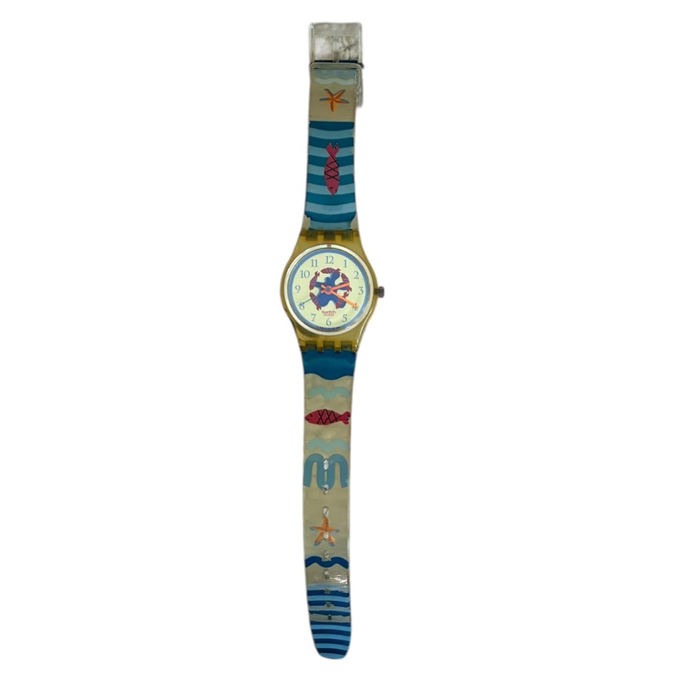 Swatch Red Cloud LK134 1992 Vintage Watch Women’s Originals Lady